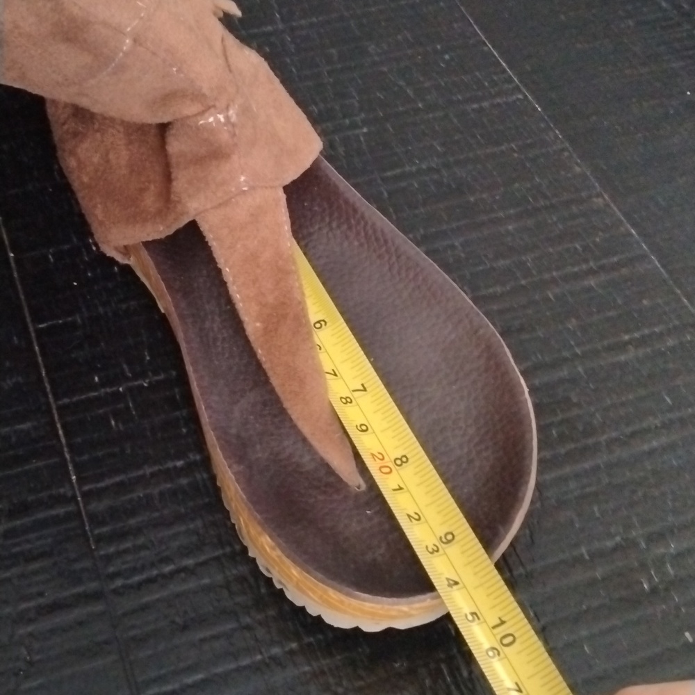 SUEDE SANDALS - Picture 12 of 14